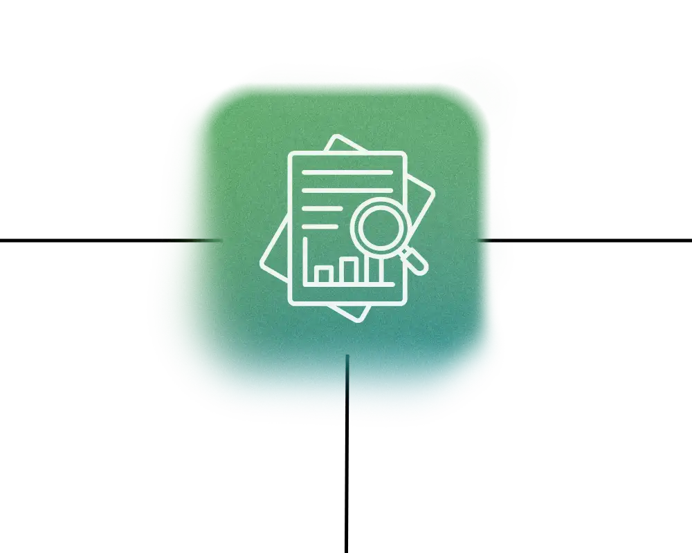 Illustration showing content topic and search intent research to identify commercial, informational, and local keyword opportunities for SEO