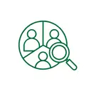 Illustration showing content gap analysis and competitor comparison to identify missing topics, weak coverage, and SEO growth opportunities