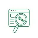 Illustration showing research and mapping of local search keywords by borough, neighborhood, and service intent to improve local visibility