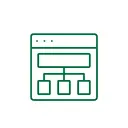 Illustration showing topic clusters and content hubs connecting pillar pages with supporting content to improve site structure and topical authority in SEO
