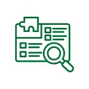 Illustration showing on-page SEO optimization that improves service pages, titles, headings, metadata, content depth, and keyword targeting to align with customer search intent