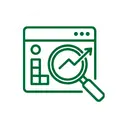 Illustration showing on-page SEO optimization focused on improving site structure, meta data, headings, internal linking, and service page relevance to help search engines better understand business services and location targeting.