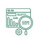 Illustration showing service page SEO optimization that aligns pages with high-intent keywords, improves content quality, and strengthens ranking potential in search results