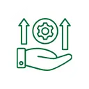 Illustration showing SEO conversion improvement strategies that refine page messaging and optimize call-to-action placement to increase inquiries from organic search traffic.