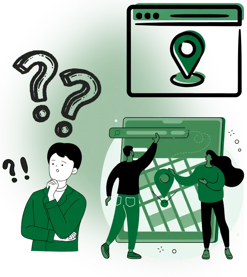 Illustration showing why local SEO is important for improving visibility in Google Maps, attracting high-intent local customers, and building trust in NYC