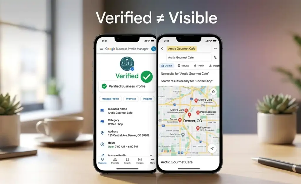 Google Business Profile verified but not showing in Map Pack results despite being indexed