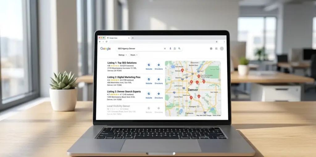 Google Business Profile not ranking in Map Pack search results due to local visibility and ranking issues