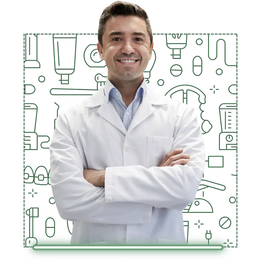Professional dentist representing Dentist SEO services in Brooklyn