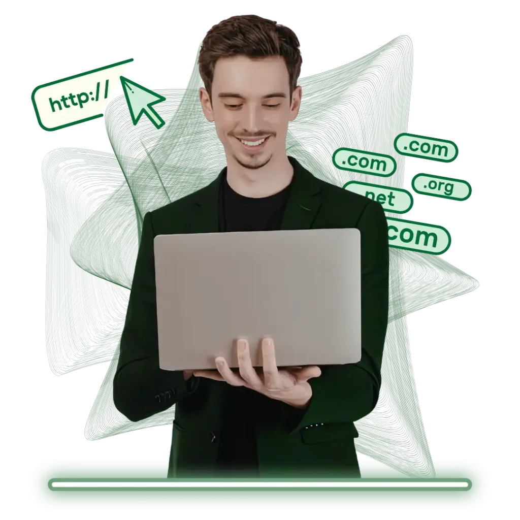 Website developer building a fast and secure business website