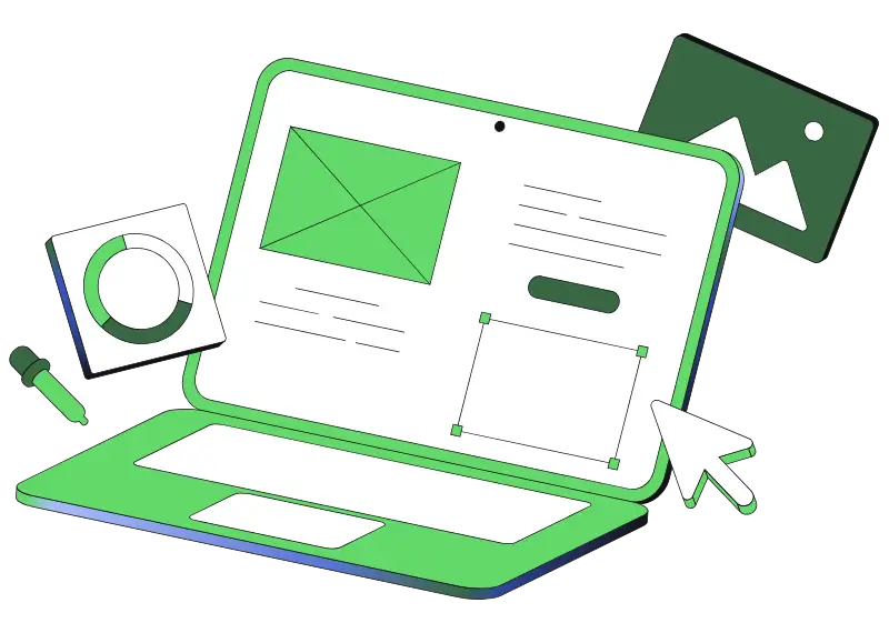 Website design and development working together