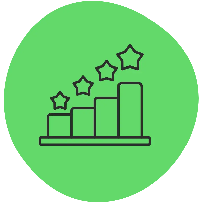 Average SEO ranking growth of 13.54%