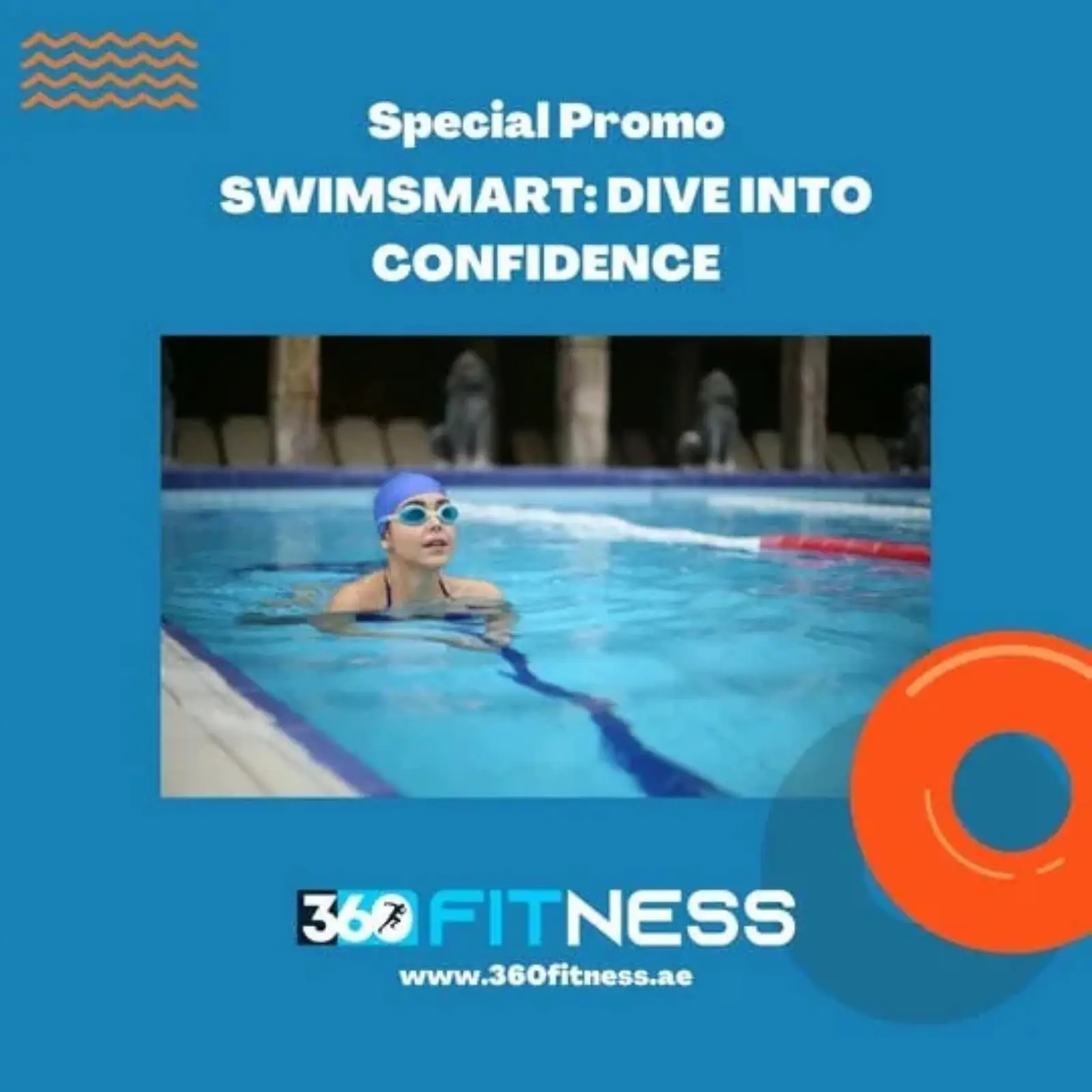 360 Fitness Dubai fitness promotional graphic by Thrive SEO NYC