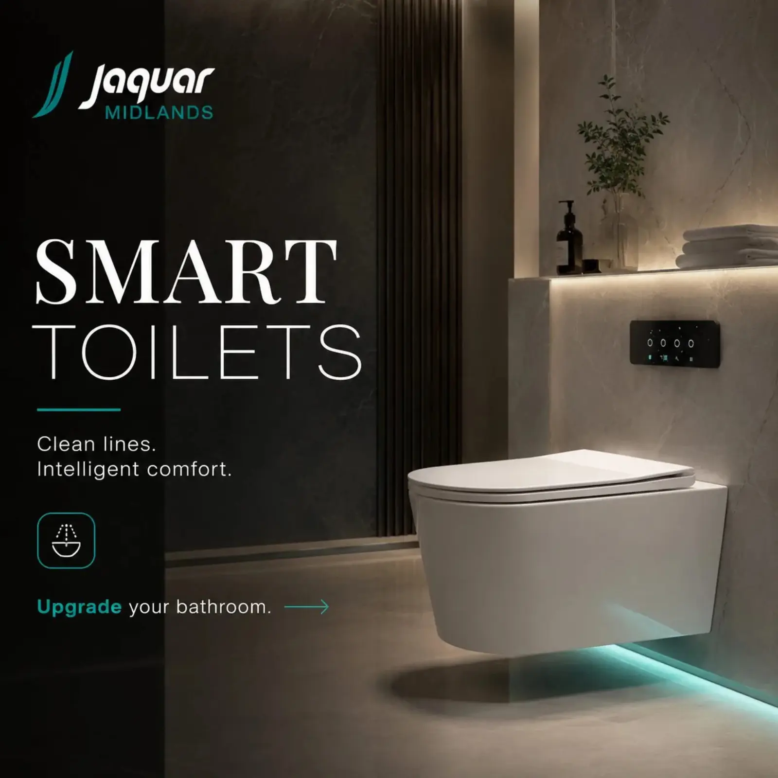 Jaquar bathroom toilets social media post